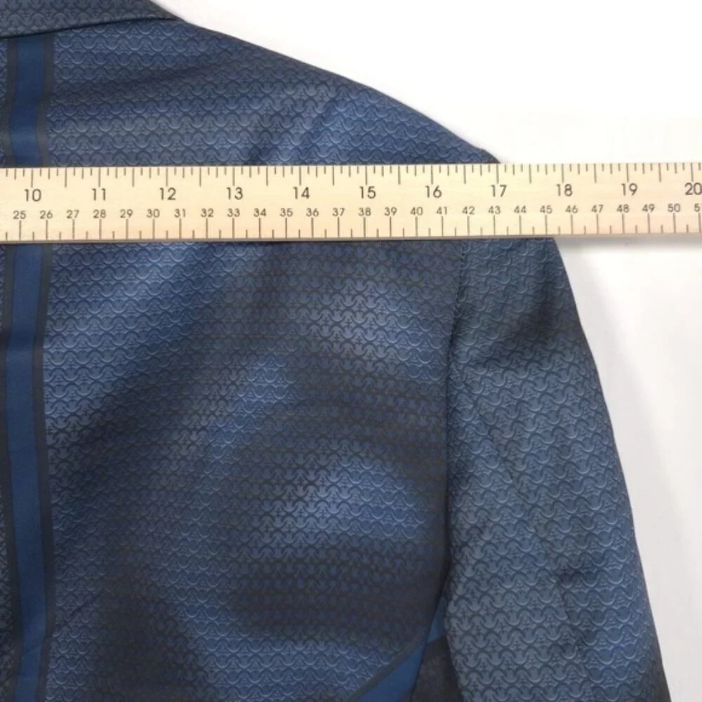 SUPERMAN Suit Jacket Blazer Alter Ego Fun Suits Size 38 Blue Men's‎